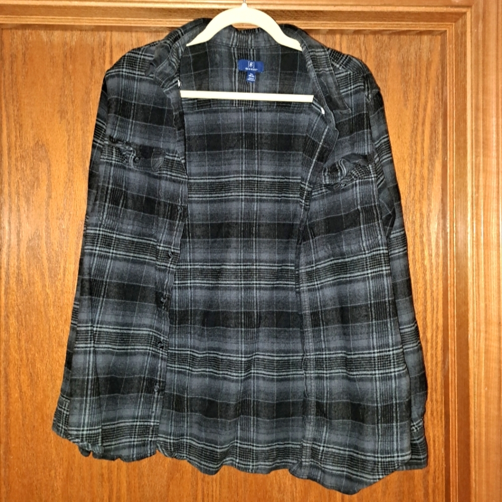 Men's button up flannel